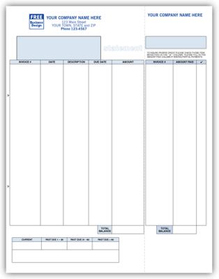 Laser and Inkjet Statement 13029