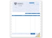 Service Invoices, Continuous, Parchment