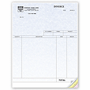 Service Invoices, Laser, Parchment - Quickbooks Compatible 13054G