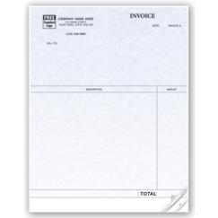 Invoices, Professional, Laser, Parchment - Quickbooks Compatible