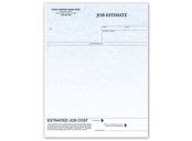 Laser Job Estimate Parchment