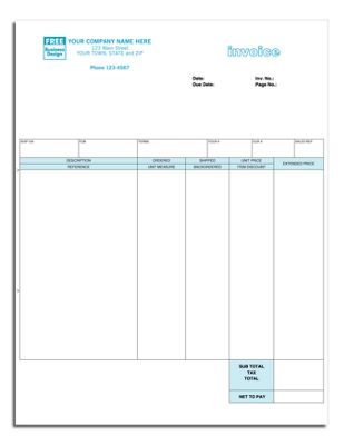 Classic Laser and Inkjet Invoice - Daceasy Compatible 13149