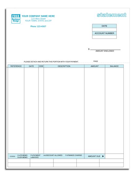 Classic Laser/Inkjet Statement