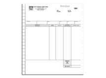 Classic Continuous Service Invoice