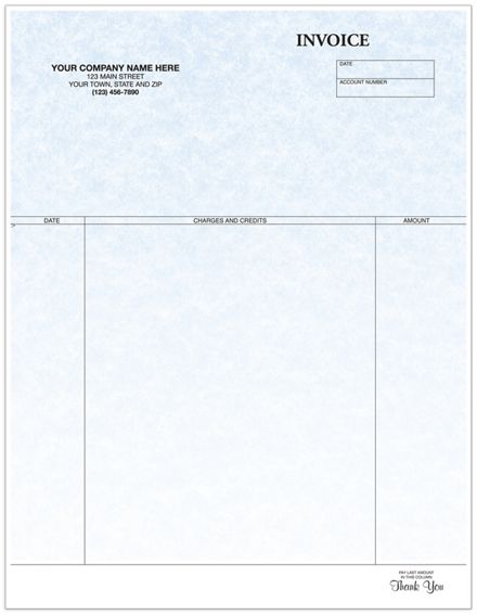 Laser Invoice Parchment
