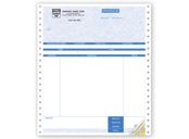 Service Invoices, Continuous, Parchment