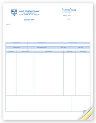 Product Invoices, Laser, Classic - Sage 50 Peachtree Compatible 13343