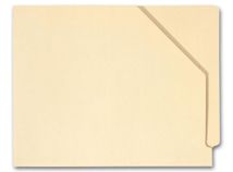 End Tab Diagonal Cut File Pocket, Manila 11 pt, No expansion