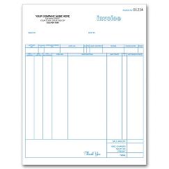 Classic Laser and Inkjet Invoice