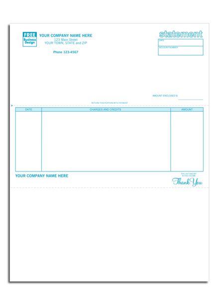 Classic Laser/Inkjet Statement