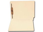 End Tab Full Cut Manila Folder, 11 pt, One Fastener