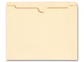Top Tab Manila Pocket, 11 pt, No expansion