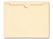 Top Tab Manila Pocket, 14 pt, No expansion