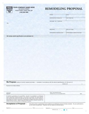 Laser Remodeling Proposal Parchment 13637G