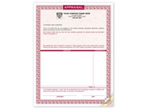 Laser Appraisal Form Parchment