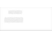 Double Window Envelope 8 3/4 X 3 7/8, Gummed Seal