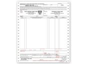 Continuous Bill Of Lading Form