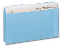 Expansion Card File Pocket, Blue
