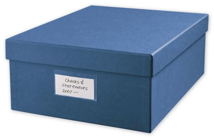 Large 12 x 9 3/4 Cancelled Check Storage Box