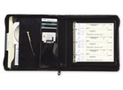 3-On-A-Page Deskbook Portfolio, 3 Ring