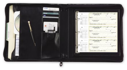 3-On-A-Page Deskbook Portfolio, 3 Ring