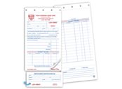 Layaway Forms - 4 Payment Record Rows on Front