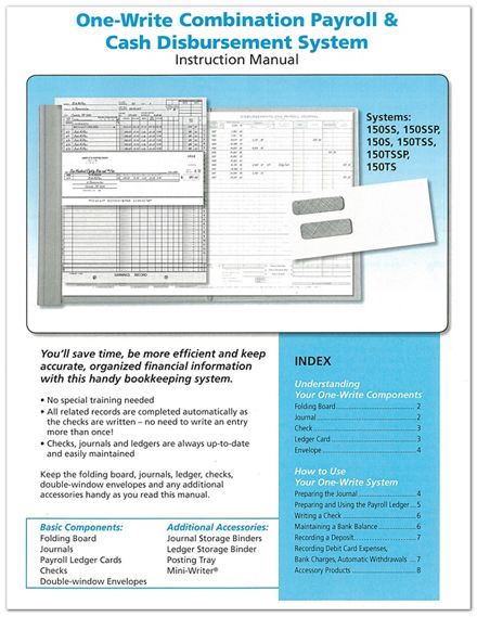 Instruction Manual 150 Series OW Checks