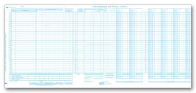 Payroll Sales/Cash Receipts Journal 152NJ