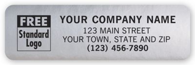 Tamper-Proof Cassette Label with Warning Message 1577A