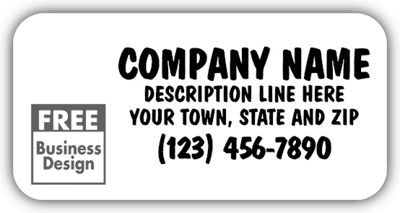 Vehicle Sign, 2 Color with Logo 1602