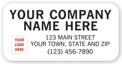 Large Vehicle Sign, 2-ink colors with Custom Logo 1604