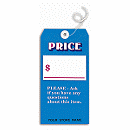 Price Tags, Blue, Large 175