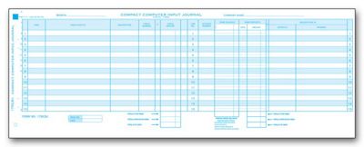 Compact Computer Input Journal