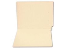 End Tab Full Cut Manila Folder, 11 pt, No Fastener