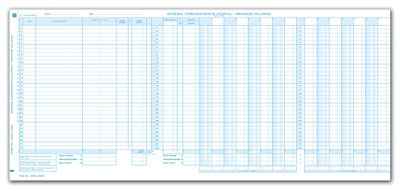 General Disbursement Journal 190NJ