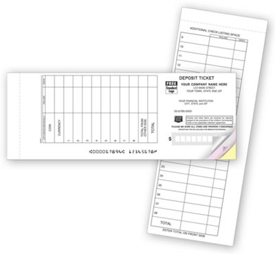 Booked Deposit Tickets - Wide Entry 200033
