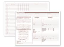 Pediatric Dental Exam Record, Two - Sided