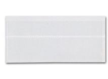 Adhesive Transparent Plastic File Pockets, 7 1/4 x 3 1/4