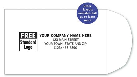 Medical Drug Envelope 2 1/4 X 3 1/2, Gummed Seal