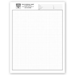 Graph Papers, Standard 1/4", Padded, 205