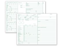 Optometry Vision Exam Analysis Records, 2 Side