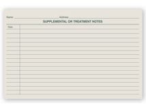 Treatment Notes, Green Ledger