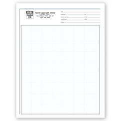 Graph Papers, Pro-Sketch, 1/8, Padded