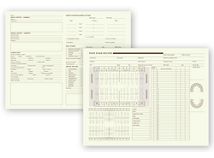 Dental Pedodontic Exam Records, Green Ledger
