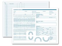 Dental Exam Record, Primary Arch & Geometric Diagrams