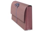 Top Tab Red Wallet Pocket, Extra Large, 5 1/4 expansion