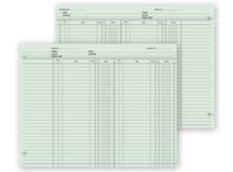 Ledger Sheets, Double Entry