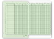 Columnar Work Sheets, Ring Book, Bottom Headed