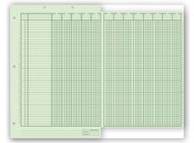 Columnar Work Sheets, Ring Book, Bottom Headed