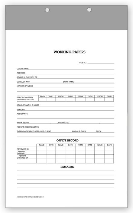 Work Sheet Holders, Legal, 2 Piece